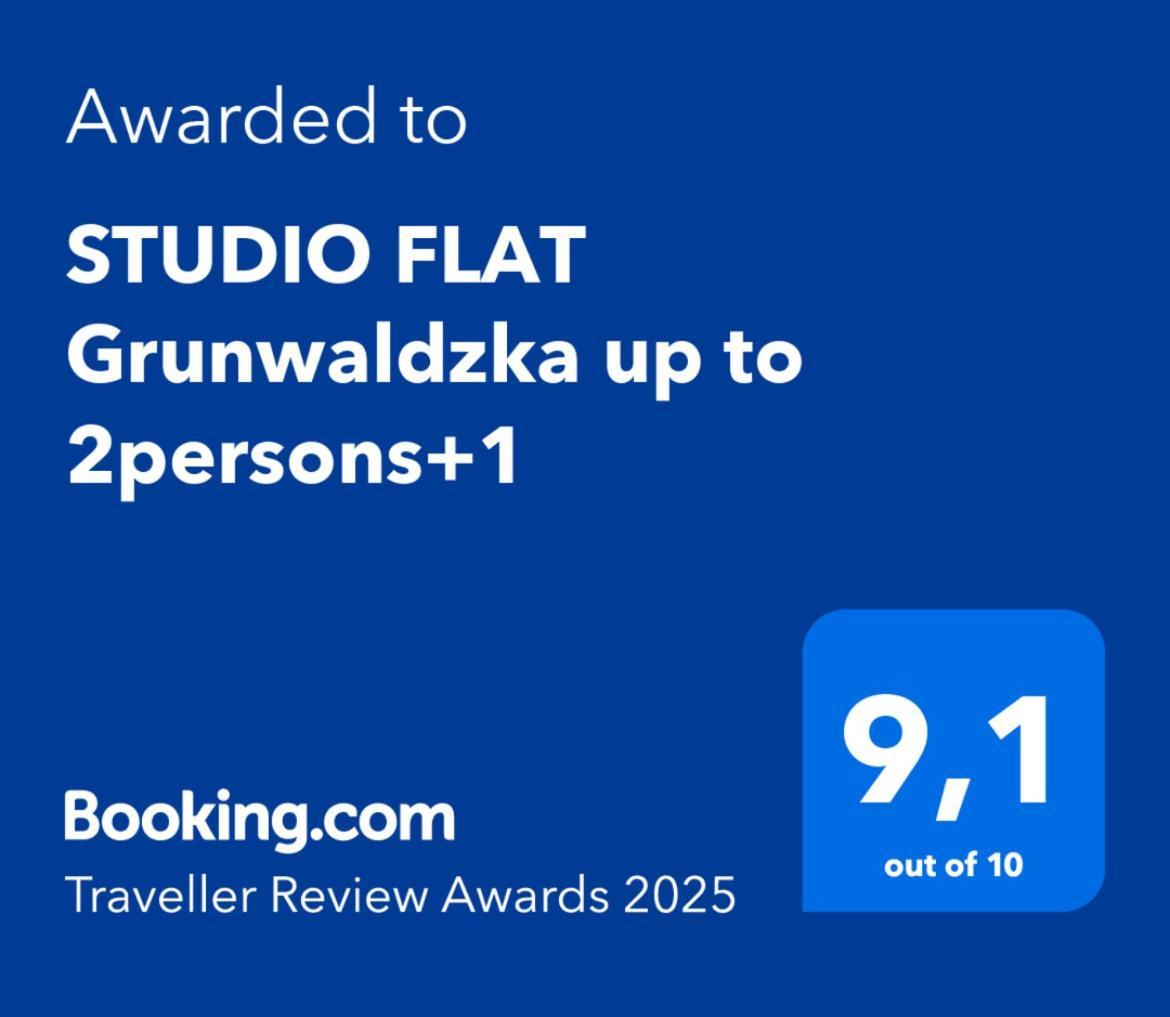 Studio Flat Grunwaldzka Up To 2Persons+1 Вроцлав Экстерьер фото